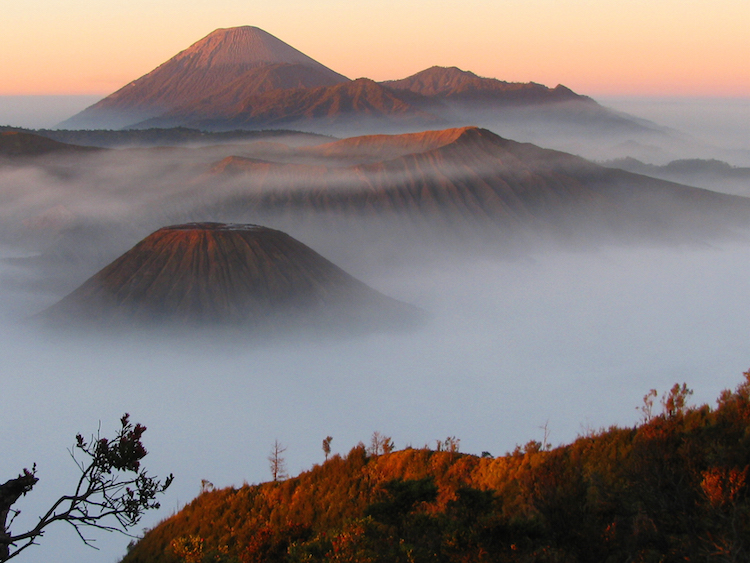 1 Java, Bromo vulkaan