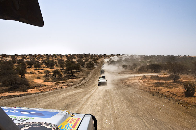 Amsterdam Dakar CHallenge weg
