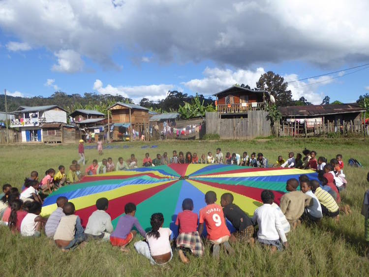 Andasibe parachute madagascar