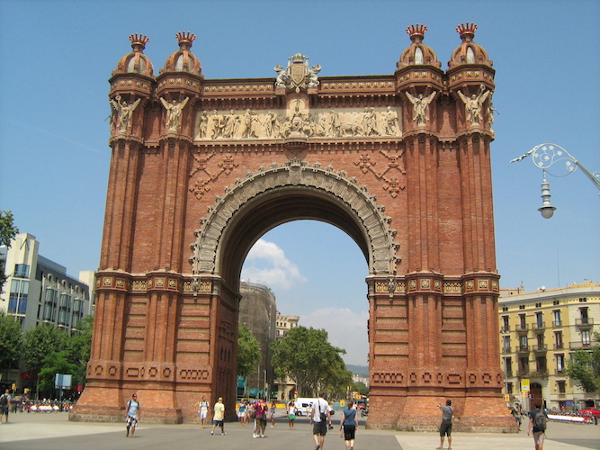 Arc de triomphe Barcelona