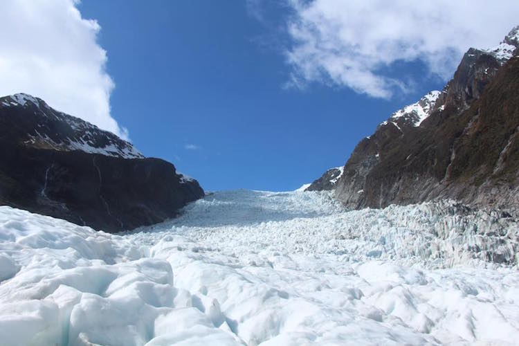Backpacken nieuw zeeland frans jozef glacier