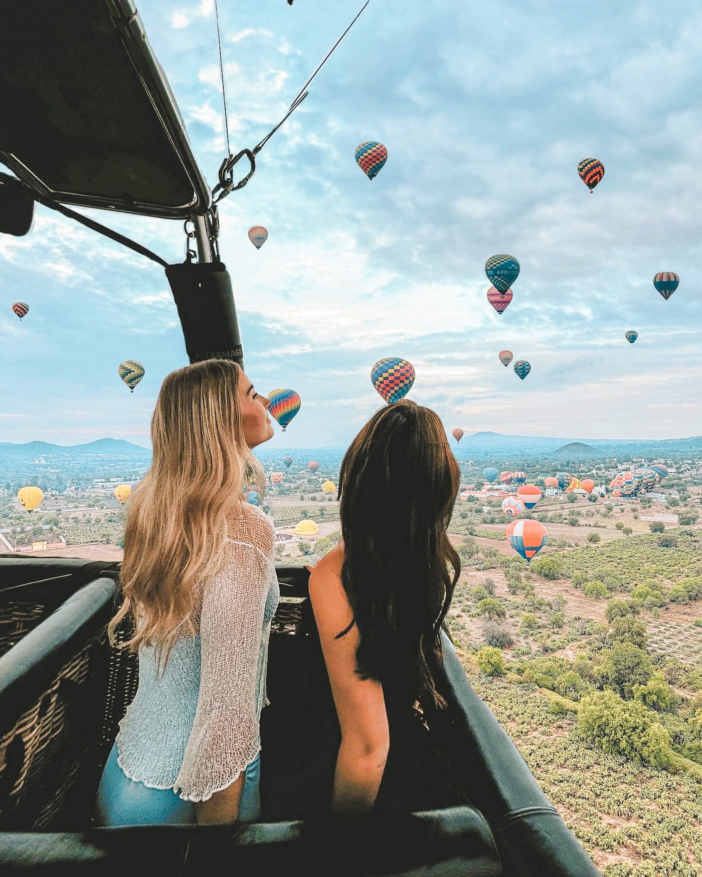 Ballonvaart Teotihuacán