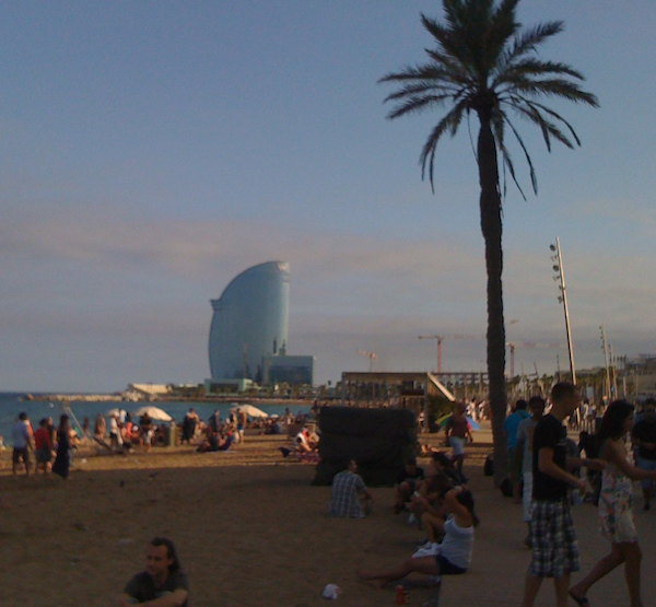 Barceloneta Barcelona strand