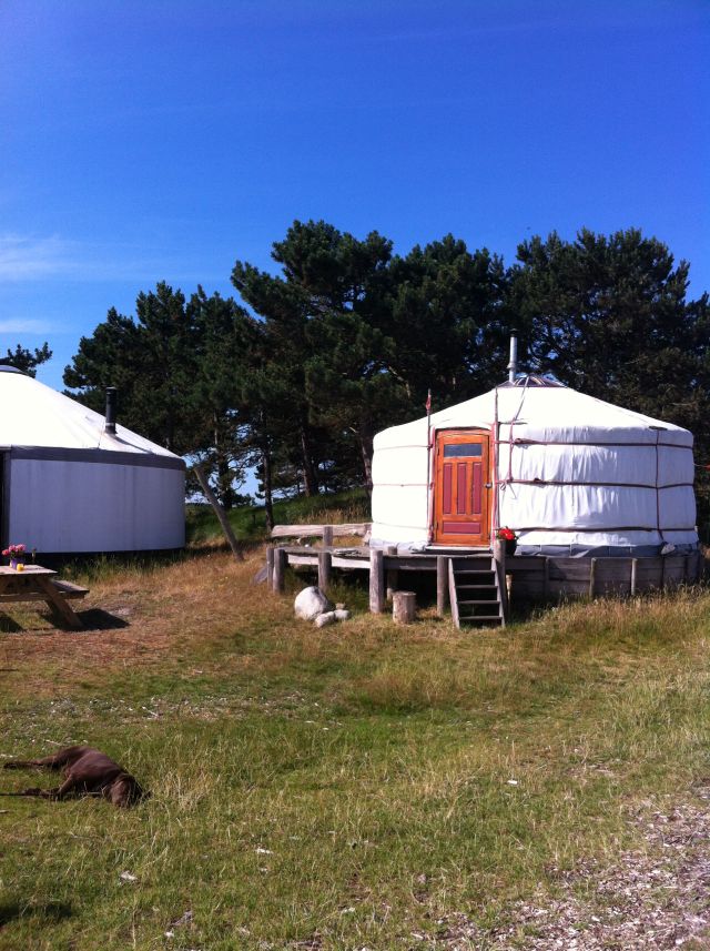 Bijzondere overnachting yurt