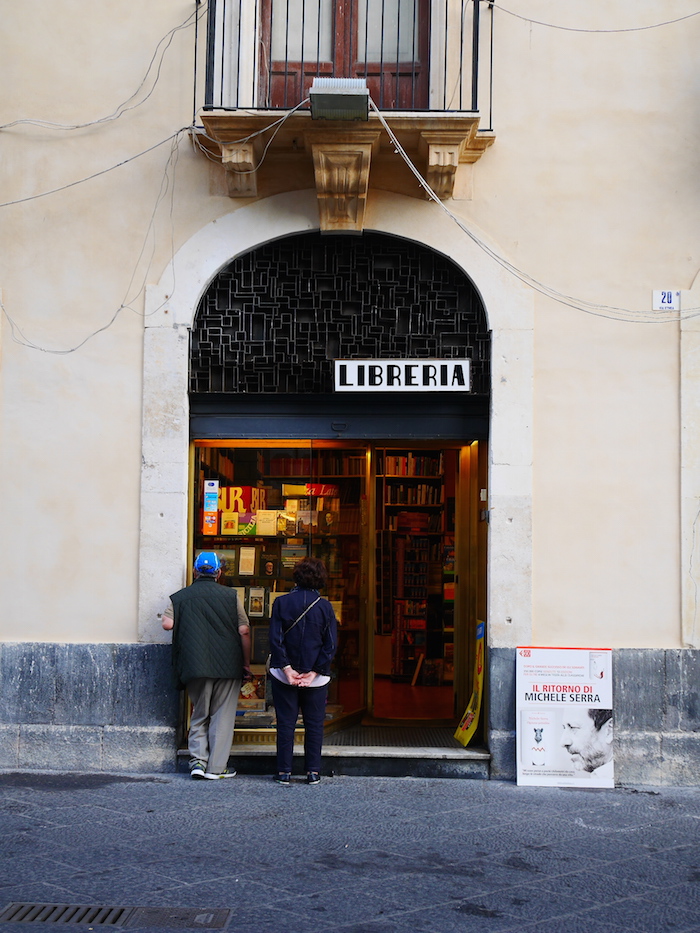 Boekwinkel catania sicilie