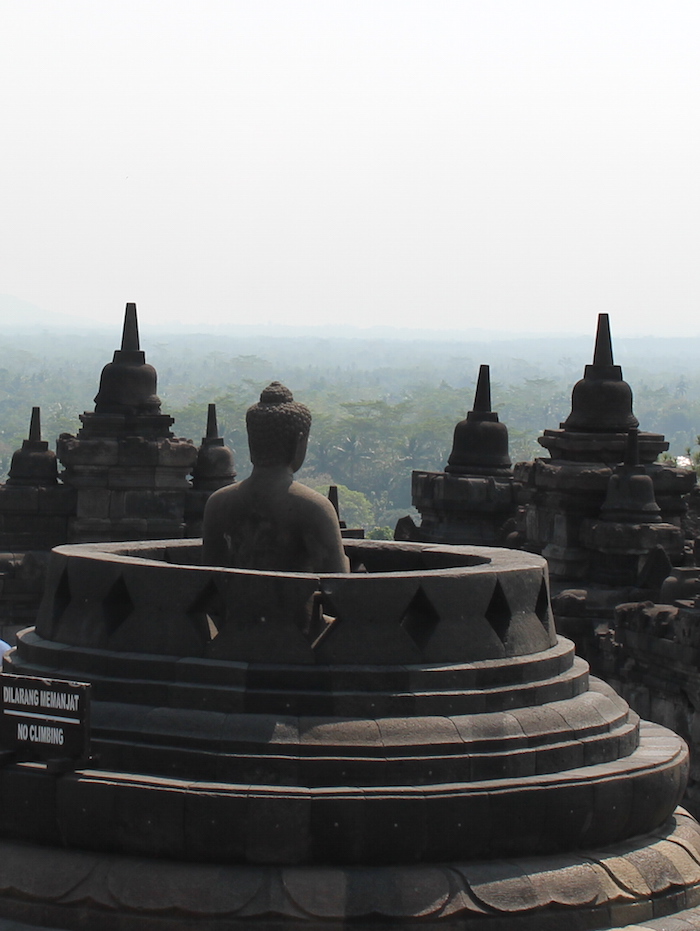 Borobudur uitzicht java
