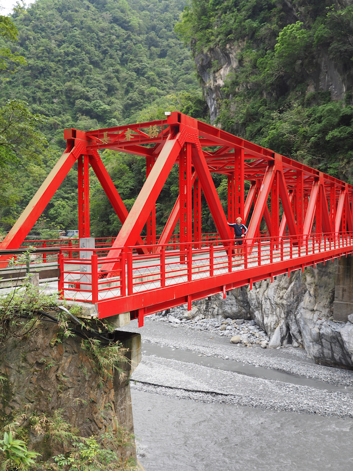 Bruggen in Taroko National Park