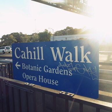Cahill walk sydney