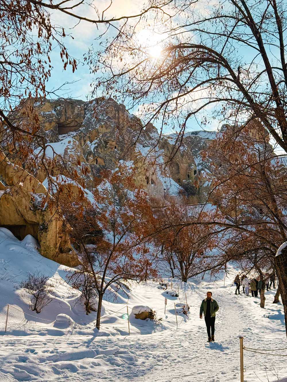 Cappadocia Goreme openlucht museum winter-2