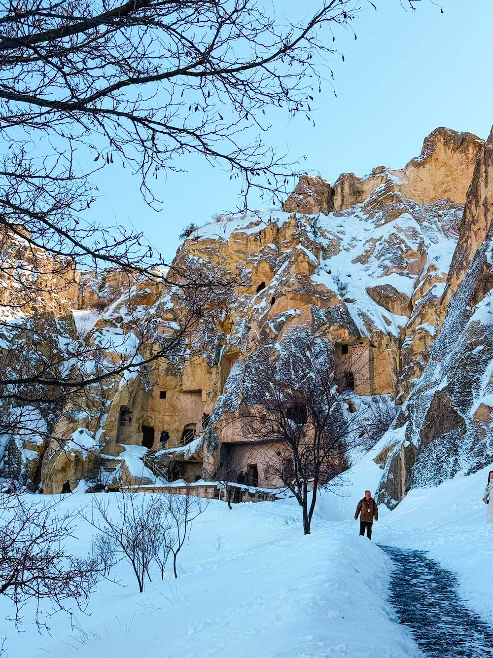 Cappadocia Goreme openlucht museum winter-4