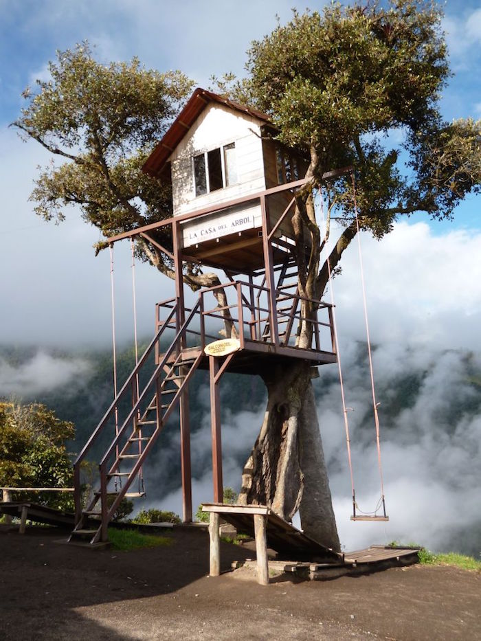 Casa del Arbol ecuador schommel