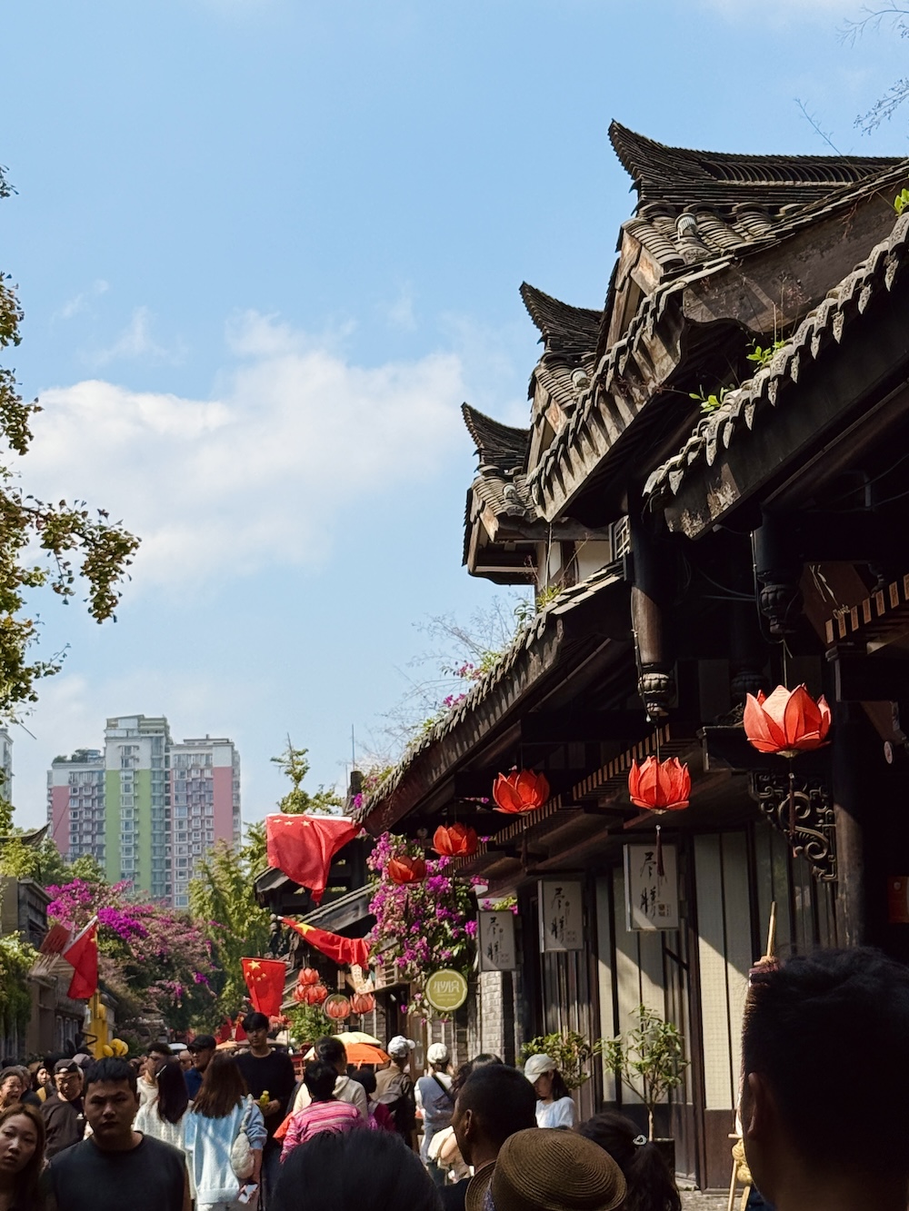 Chengdu straat