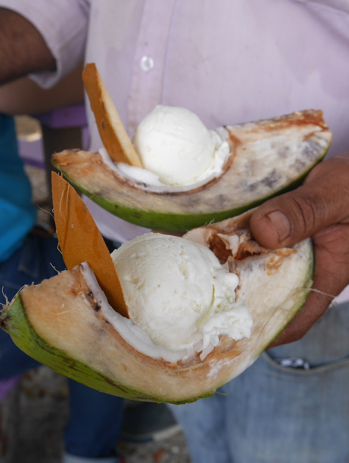 Curacao ijs asis fruitswagon