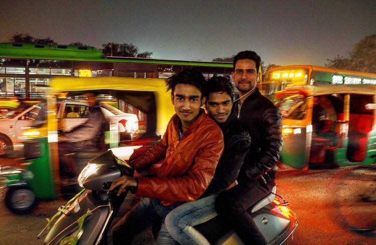 Delhi straatleven