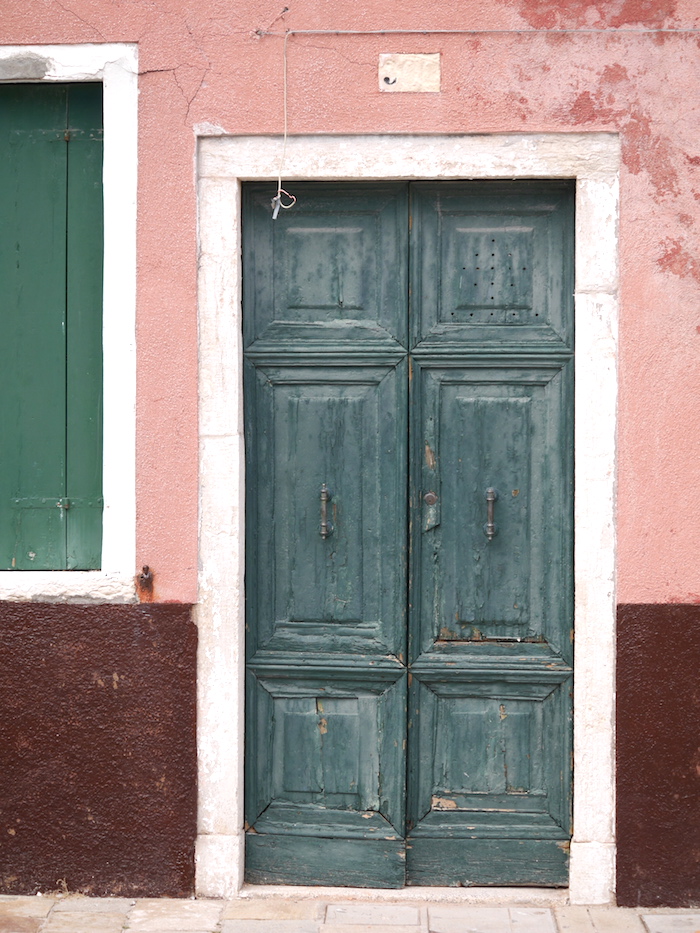 Eiland burano venetie