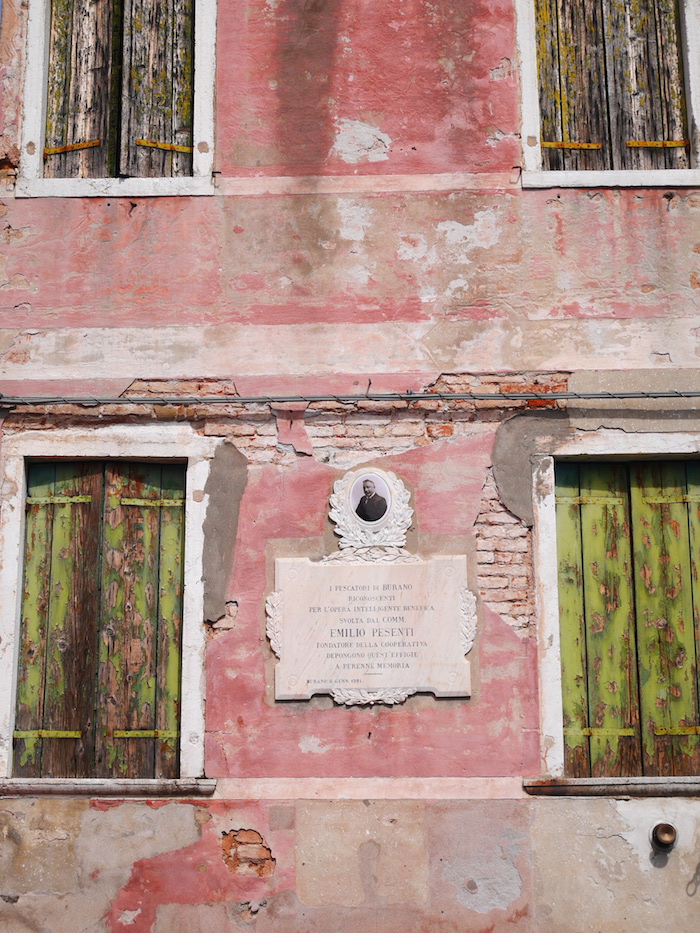 Eiland burano venetie