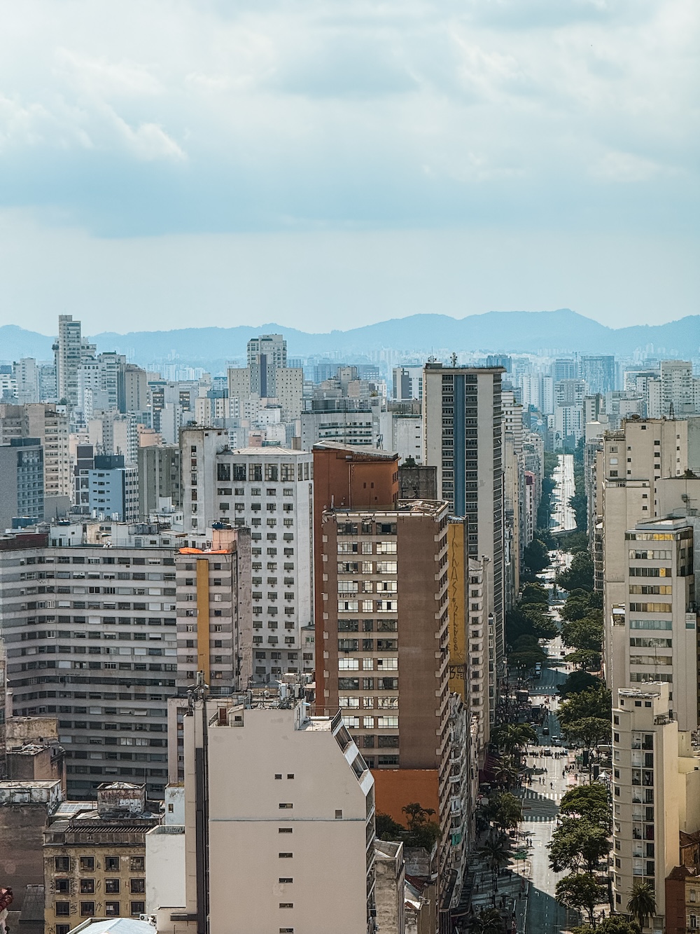 Farol Santander uitzicht, São Paulo