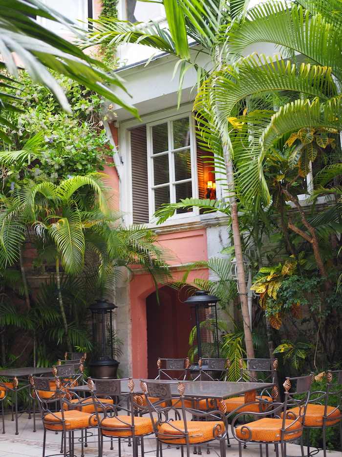 Graycliff restaurant tuin