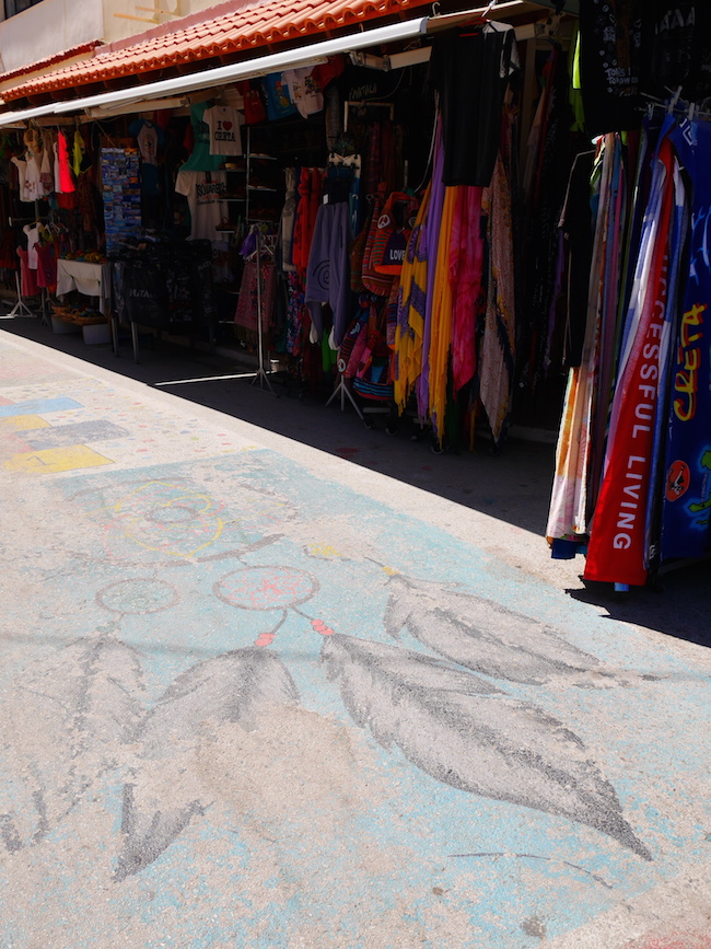Hippie straatjes matala