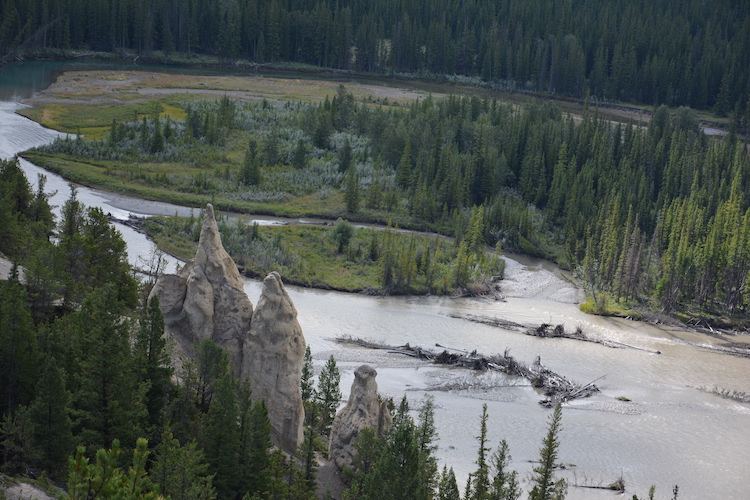 Hoodoo Banff West Canada Rondreis