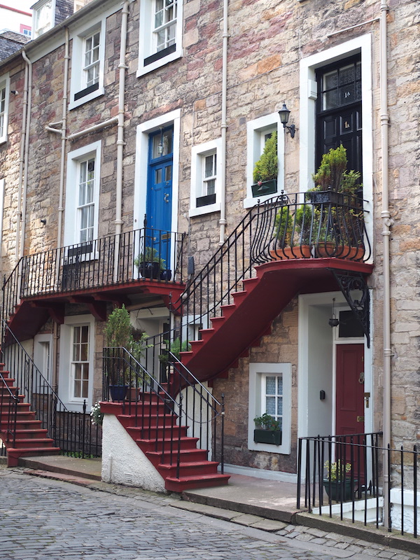 Huisjes Edinburgh Schotland