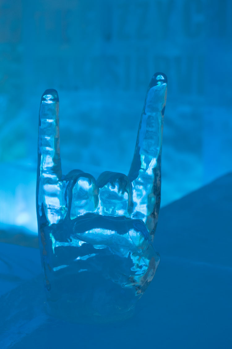 Ice Bar sculptuur