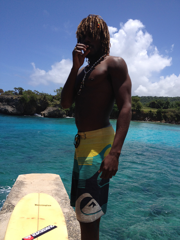 Jamaica surfen surfer Boston B