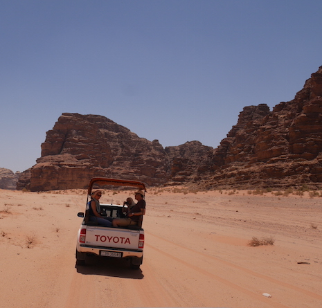 Jeep wadi rum