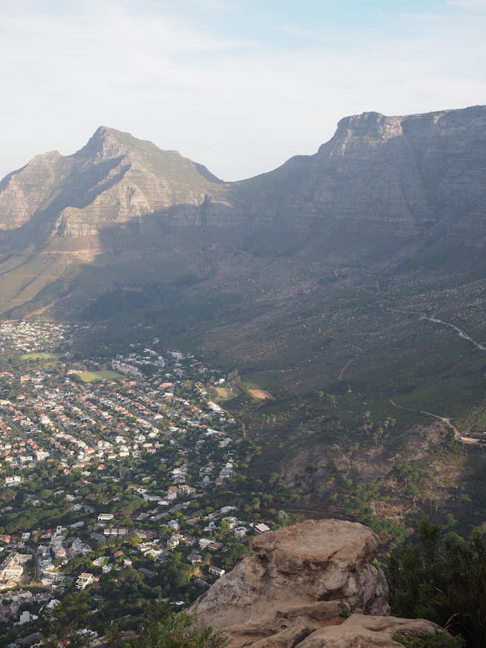 Uitzicht over Kaapstad lion's head