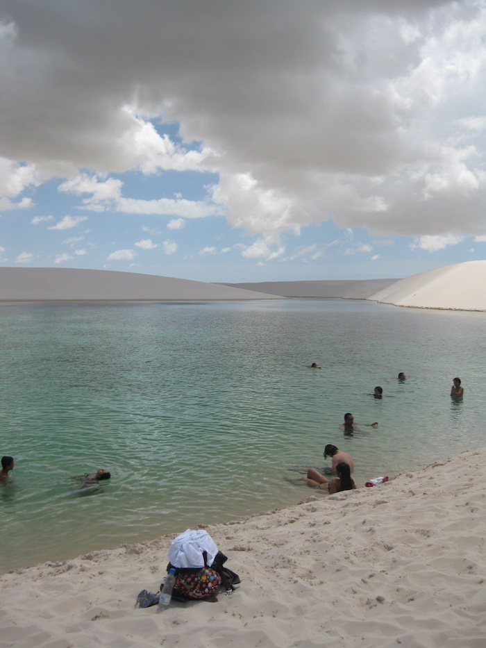 Lagunes lencoises maranhenses nationaal park brazilie