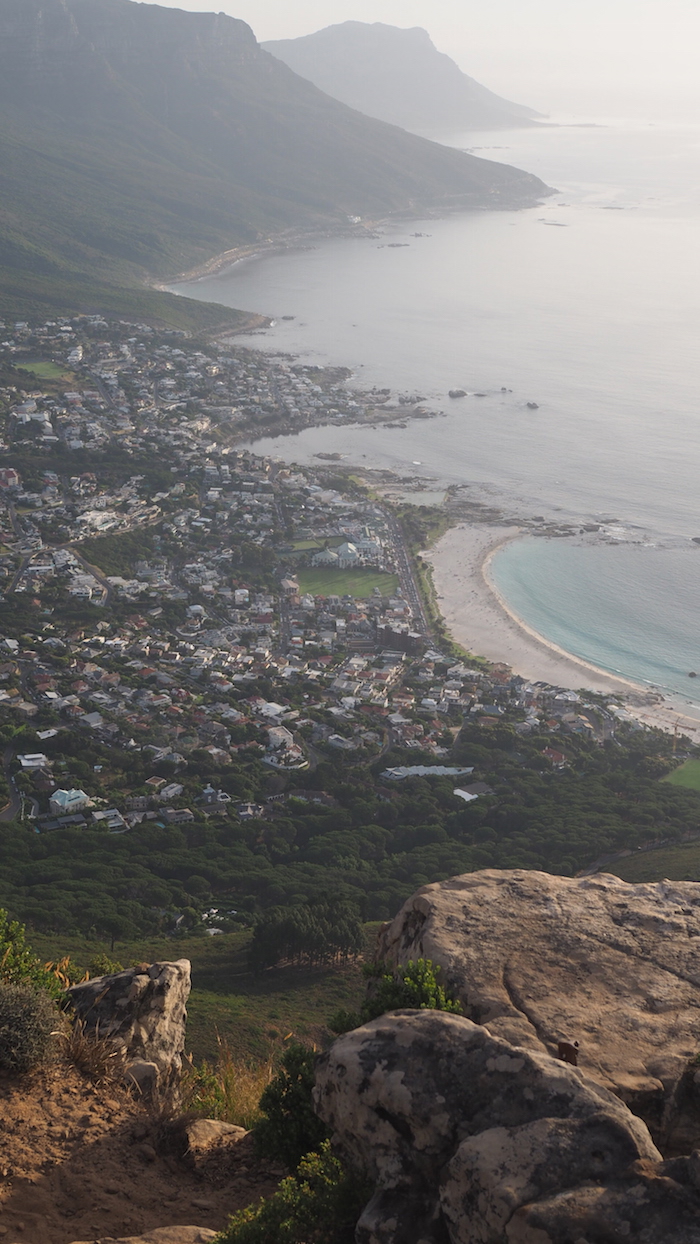 Uitzicht over Kaapstad lion's head