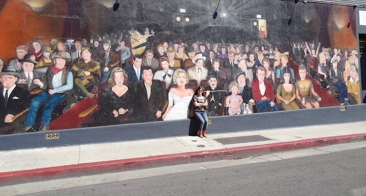 Los Angeles boulevard hollywood