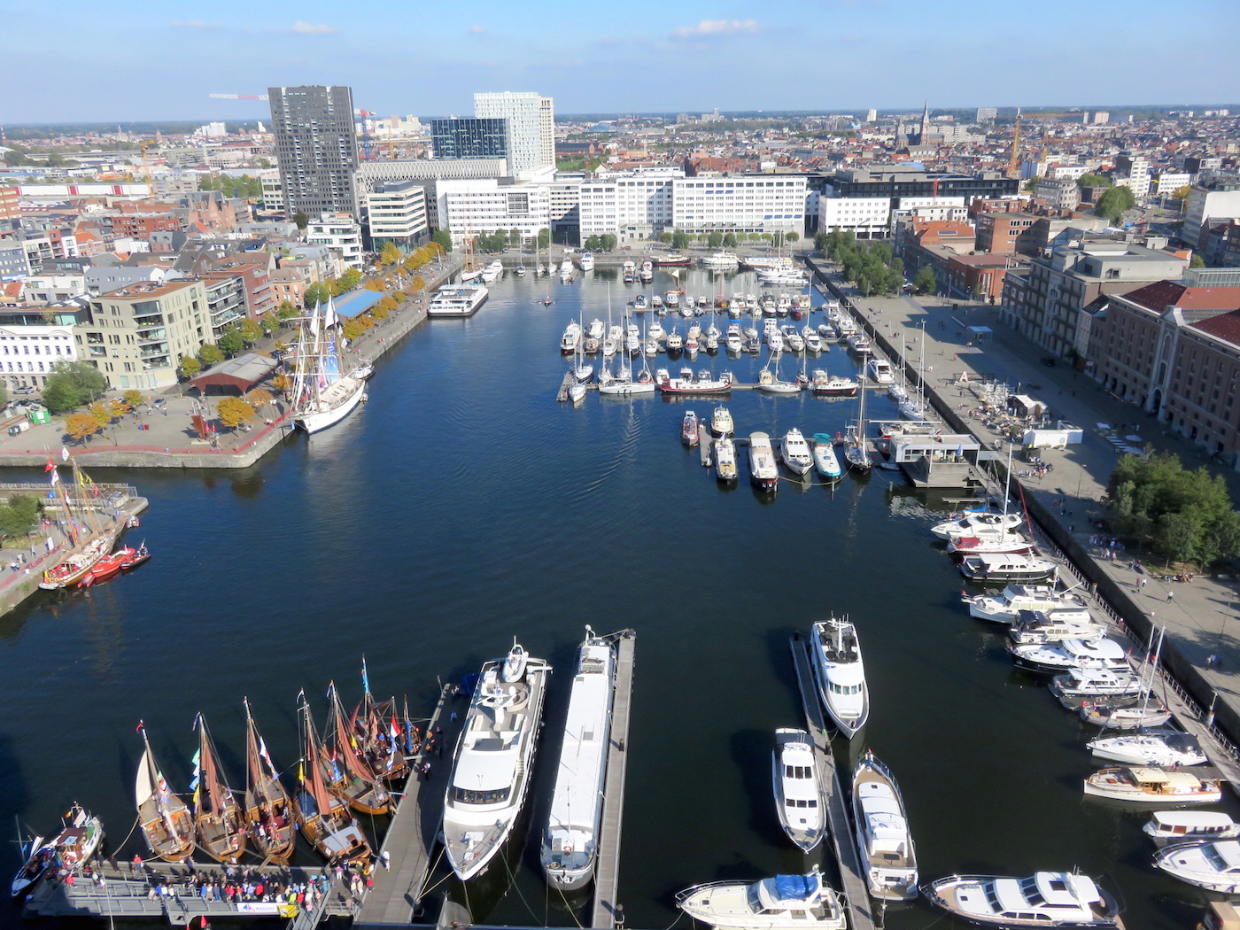MAS uitzicht op antwerpen