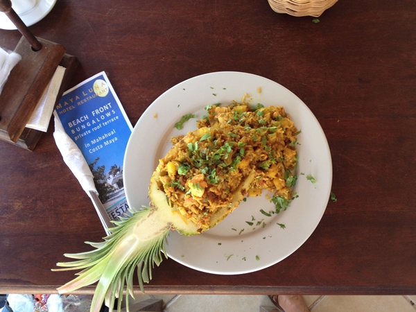 Mahahual Maya Luna Food