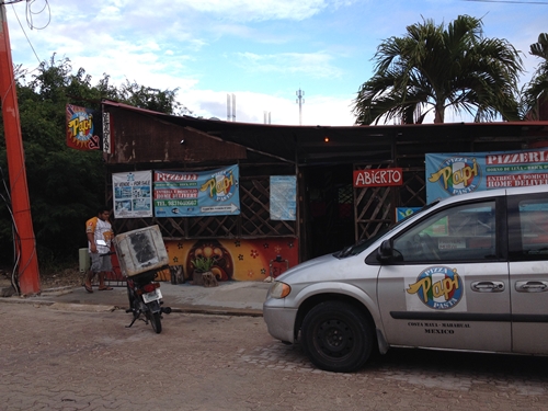 Mahahual pizza Papi