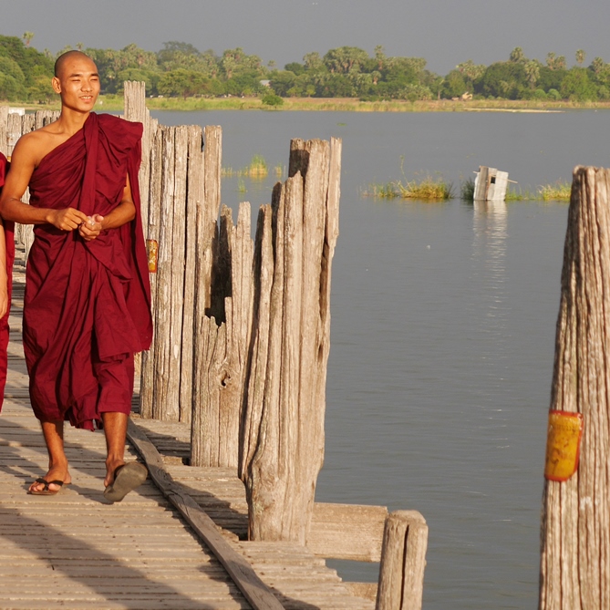 Mandalay U-Bein Bridge