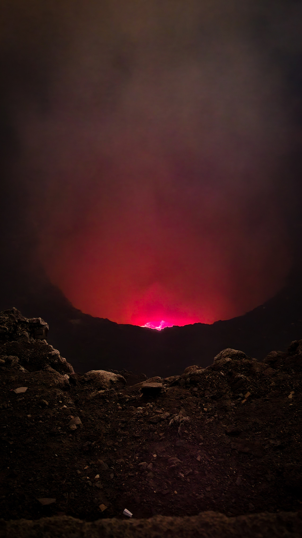 Masaya vulkaan, reisroute Nicaragua