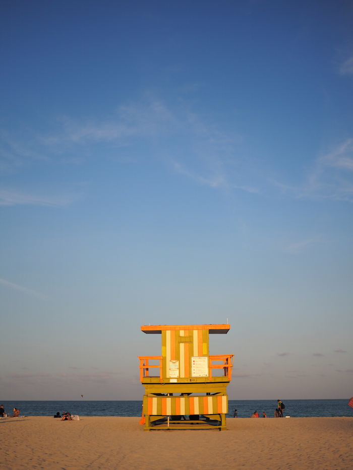 Miami Ocean drive strand