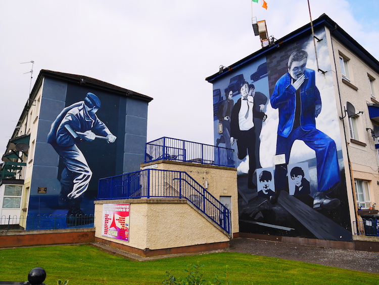 Murals derry noord-ierland