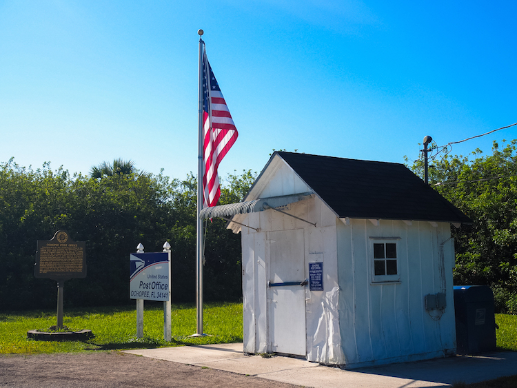 Naples Florida kleinste postkantoor