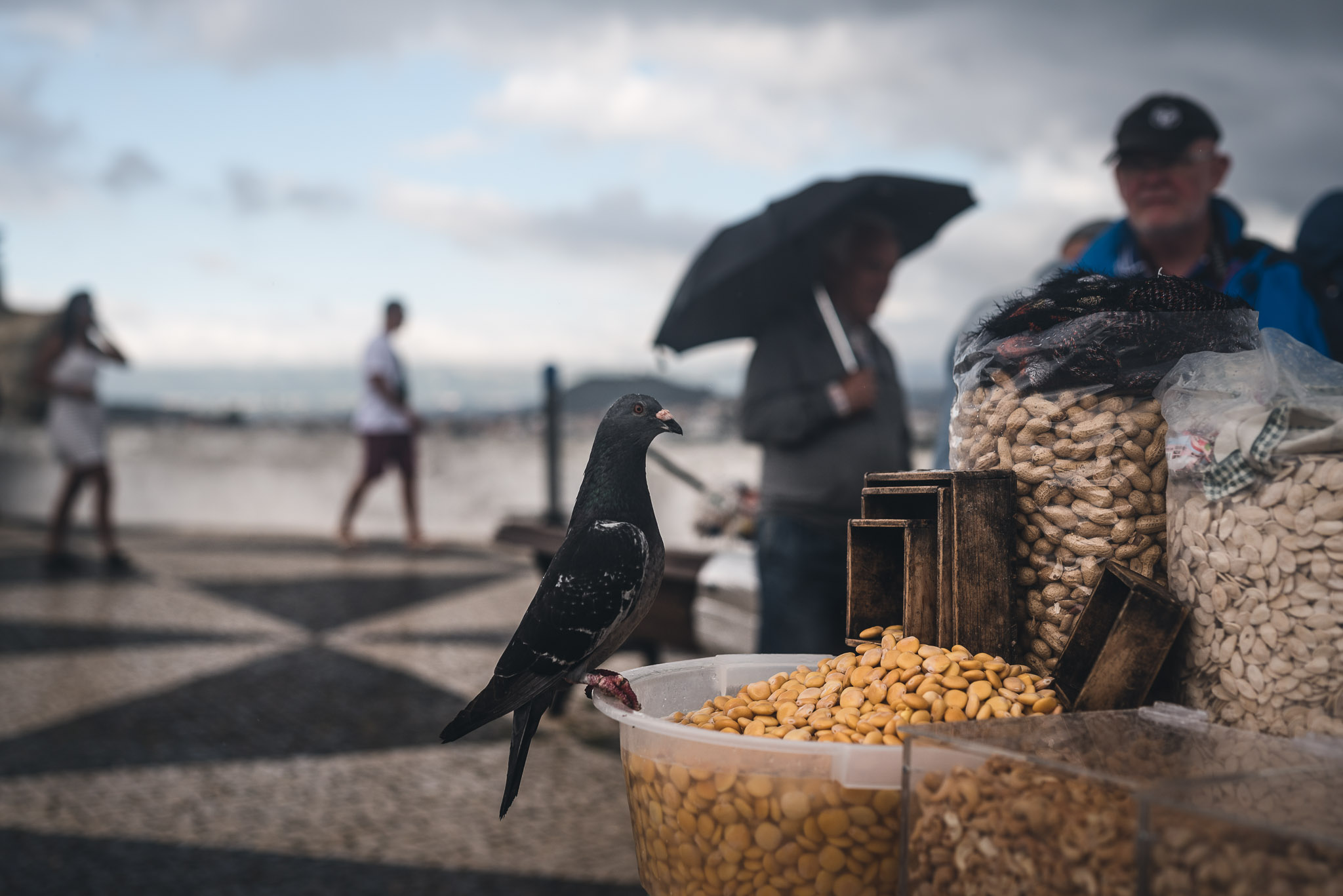 Nazare marktkraampje portugal boulevard 24