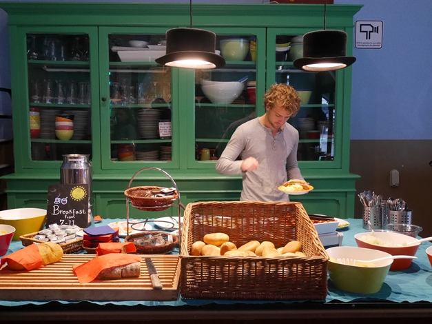 Ontbijt Copenhagen Downtown Hostel