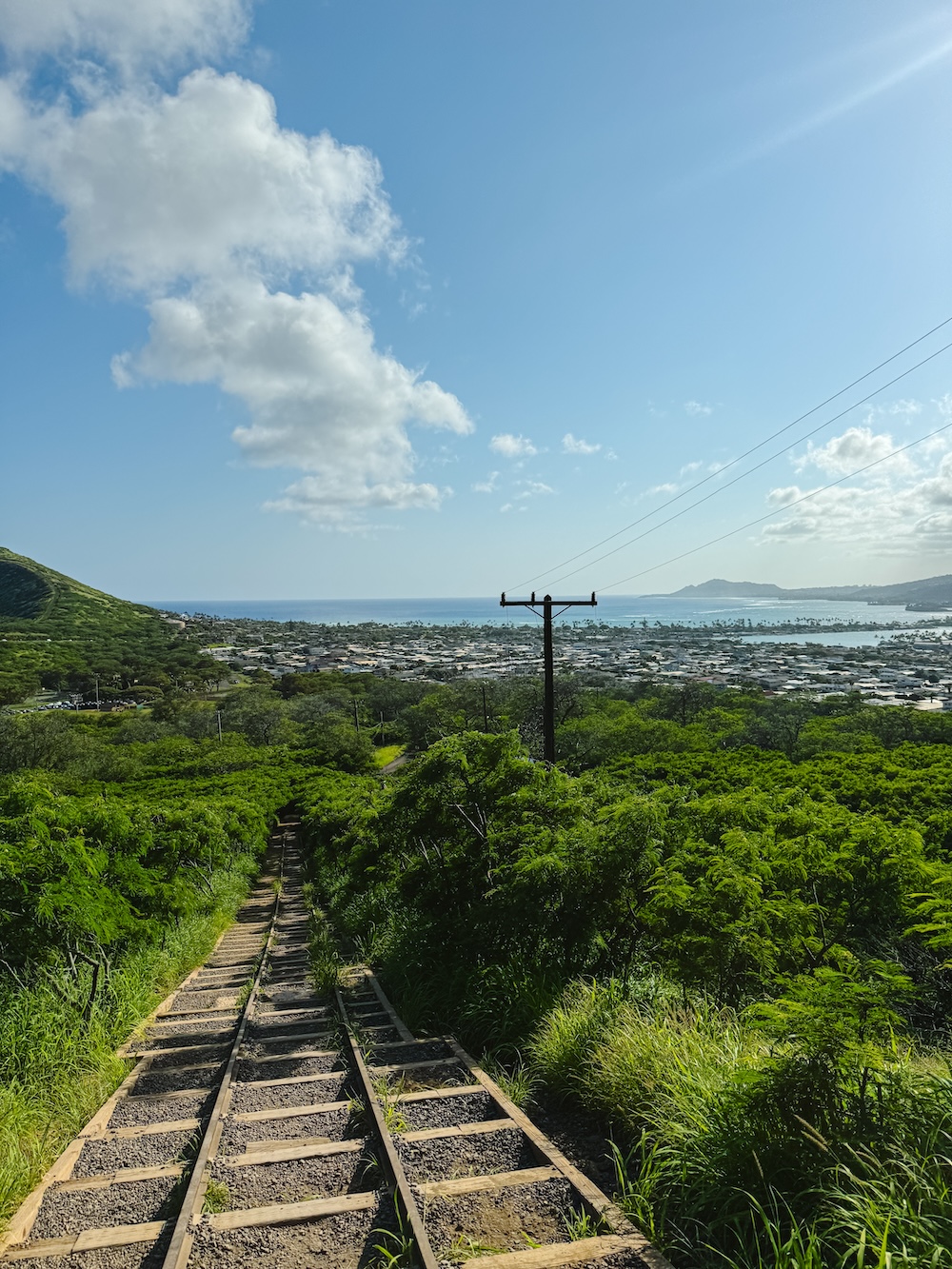 Op het middenpunt Koko Head Trail
