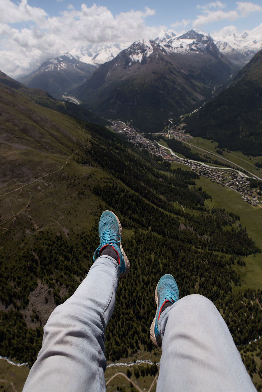 Paragliden in Zwitserland