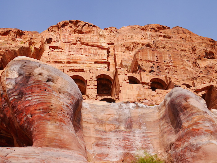Petra handelsstad Jordanie