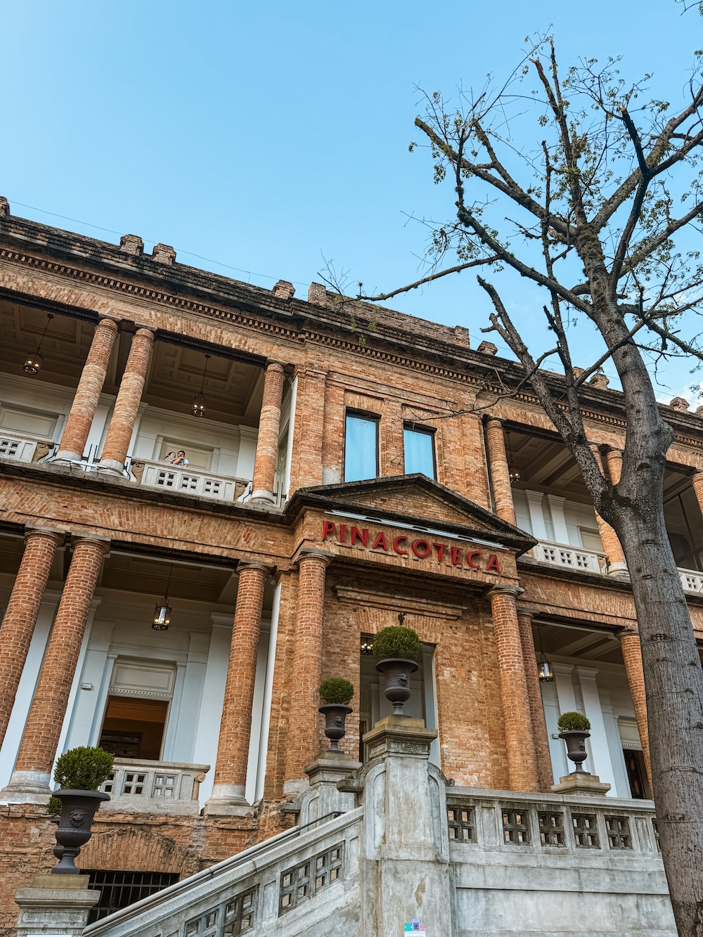 Pinacoteca museum buitenkant