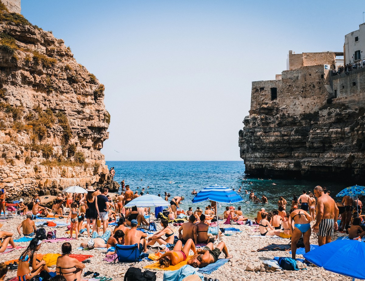 Polignano a Mare Bari strand