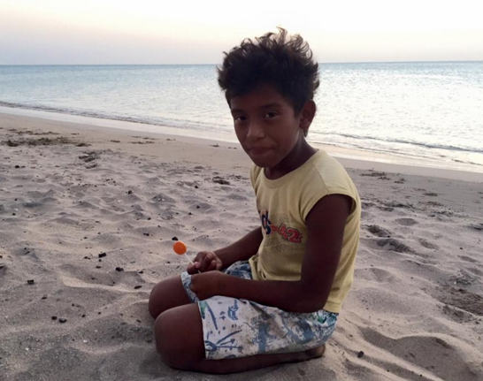 Punta Gallinas locals strand