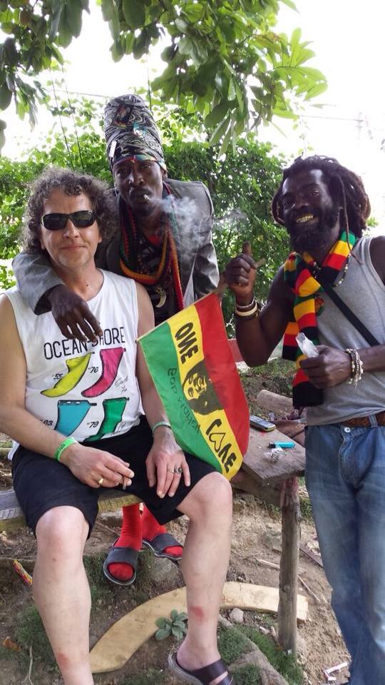 Rasta's op Jamaica