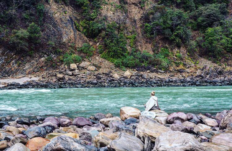 Rishikesh rivier india